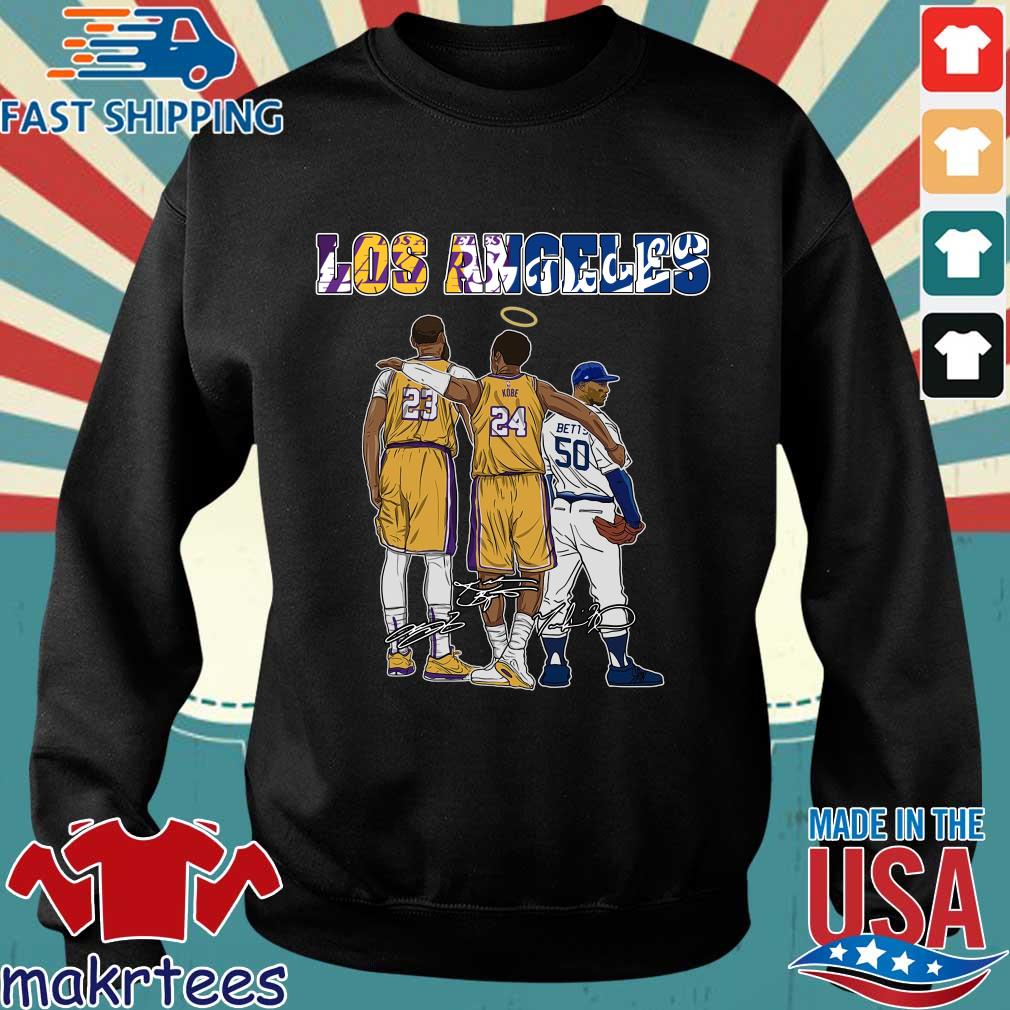 Los Angeles Lakers Kobe Bryant Lebron James And Dodgers Betts T