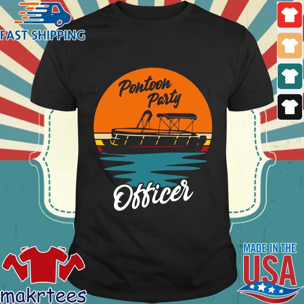 Boating H17 Pontoon Party Officer Shirt