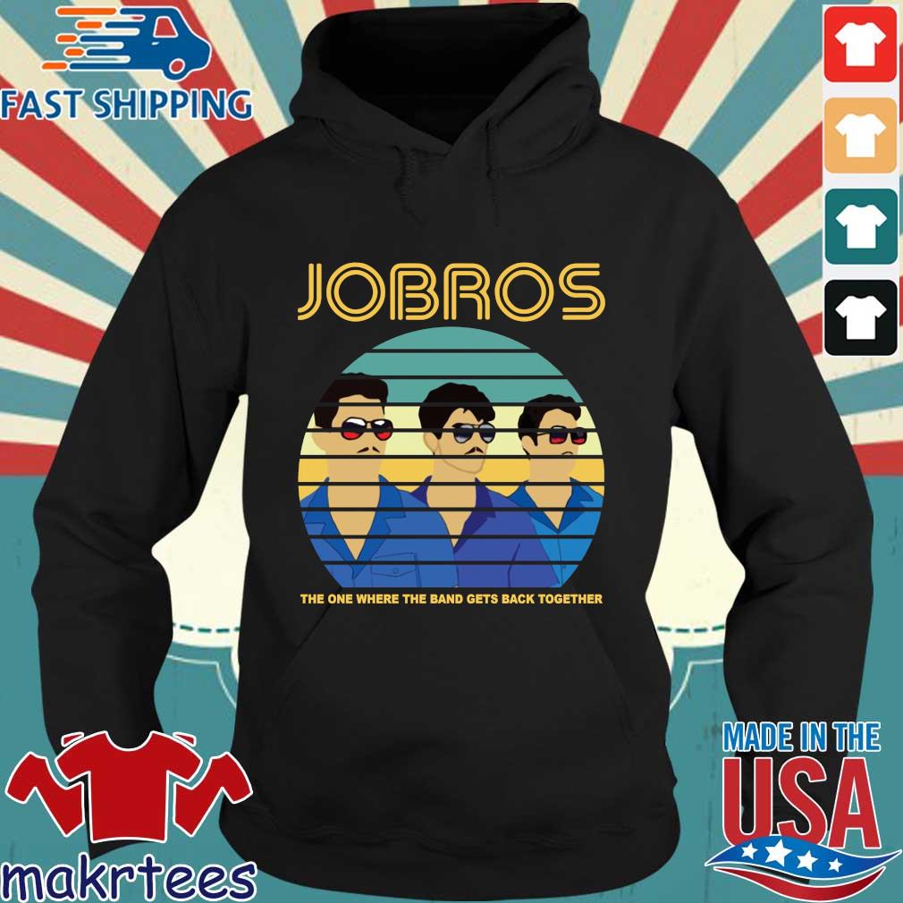 Jobros the one where the band gets back togethers vintage s Hoodie den