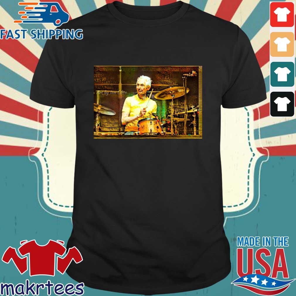 Rest And Peace Charlie Watts Drummer Shirt