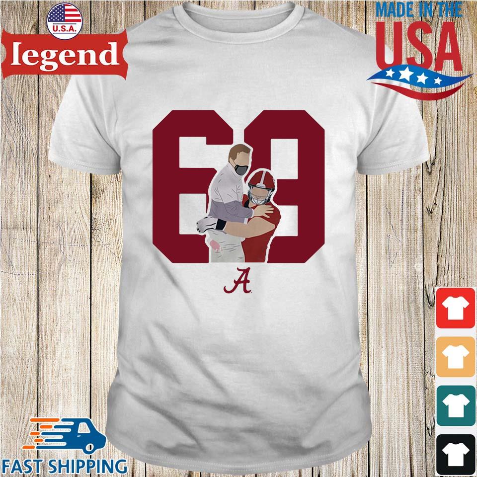 Landon Dickerson 69 Alabama Crimson Tide Shirt