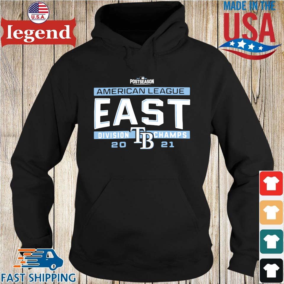 Tampa Bay Rays 2021 Postseason American League East Division Champs Shirt Hoodie den-min