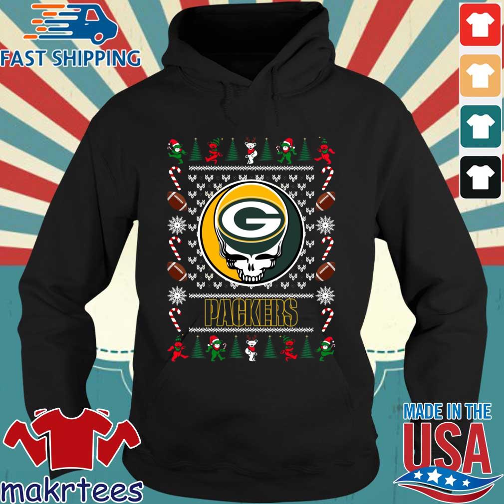 grateful dead green bay packers shirt