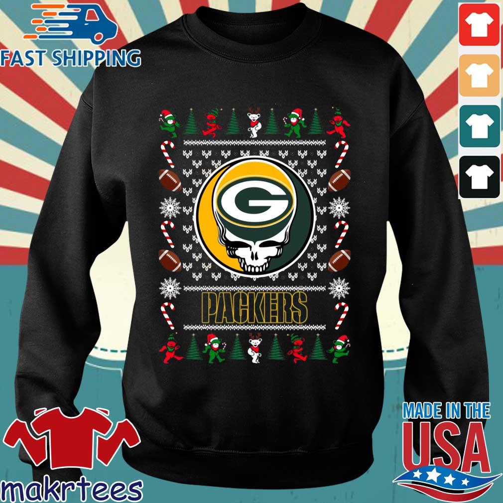 grateful dead green bay packers shirt